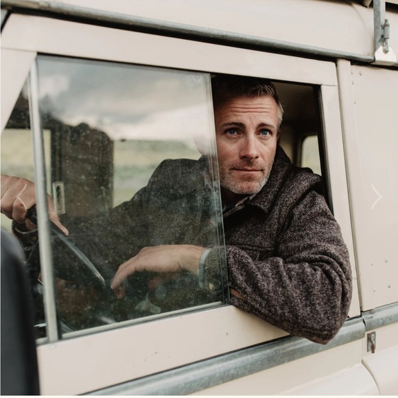 Men's Classic Brown Field Jacket - Picture 11 of 16